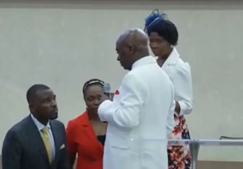 Photo News: Pastor Oyedepo’s Son Unveils Ministry
