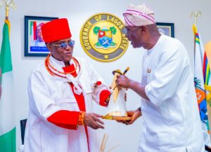 Sanwo-Olu Hosts Oba Of Benin In Lagos (Photos)
