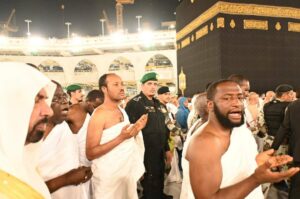Photos: President Tinubu Performs Umrah In Makkah