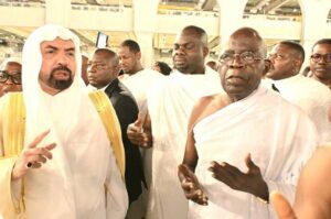 Photos: President Tinubu Performs Umrah In Makkah