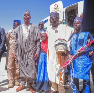 President Tinubu Commissions Zulum’s 107 Electric/Gas Buses And Taxis In Borno