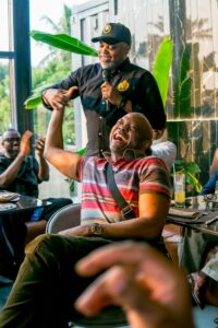 Tony Elumelu Reunites With His Standard Trust Bank Team