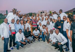 Tony Elumelu Reunites With His Standard Trust Bank Team