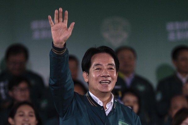 William Lai Ching-te Emerges Taiwan President-elect