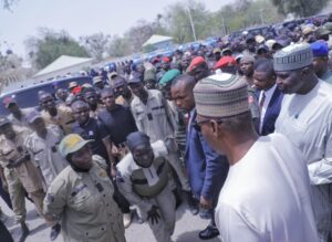 Zulum Gives N255m And Food Stuff To Volunteers And Hunters Fighting Boko Haram In Borno