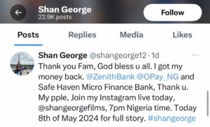 Actress Shan George Retrieves N3.6 Million Stolen From Bank Account