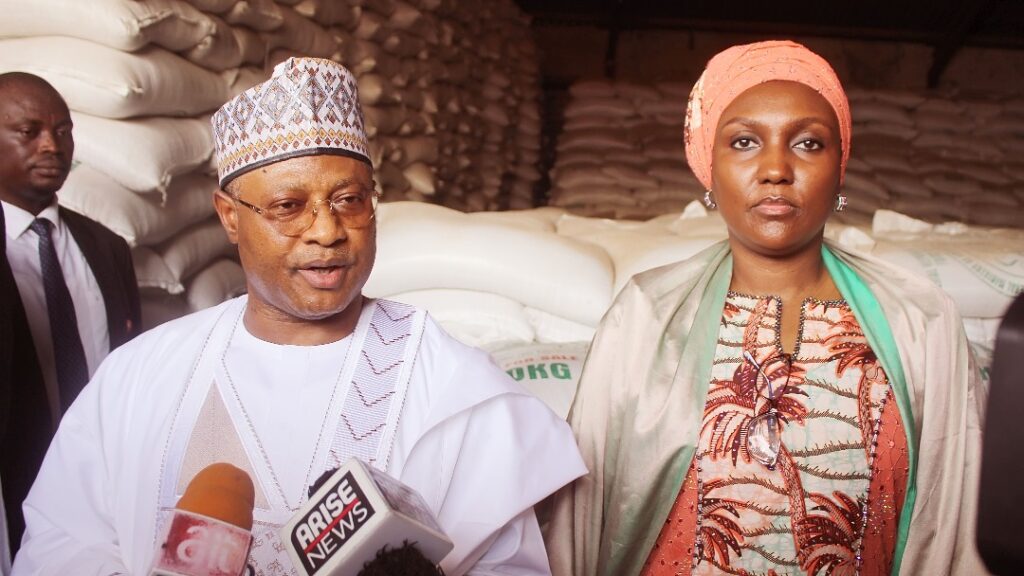 Photo News: NEMA Delivers Assorted Grains To Kaduna