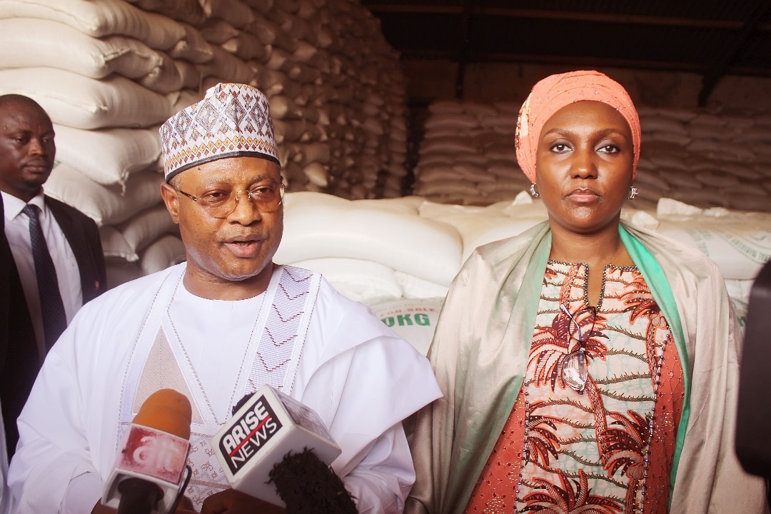 Photo News: NEMA Delivers Assorted Grains To Kaduna