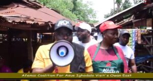 Afemai Coalition For Asue Ighodalo Engages Afuze Market Community