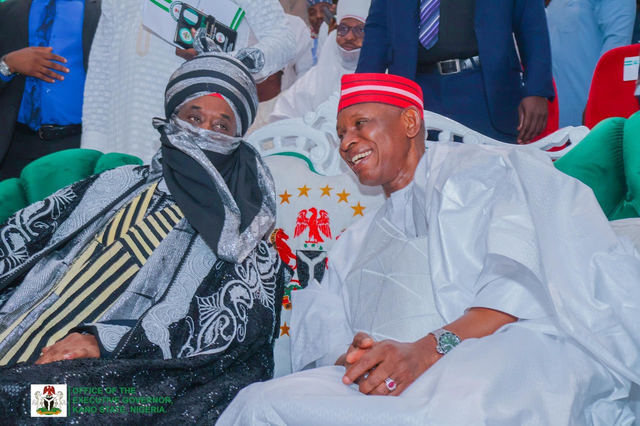 JUST IN: Kano Gov And Emir Sanusi In Closed-door Meeting With Security Chiefs