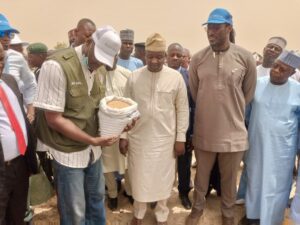 Zulum Flags Off Distribution Of Crop Production Inputs For 2024 Rainy Season In North-East