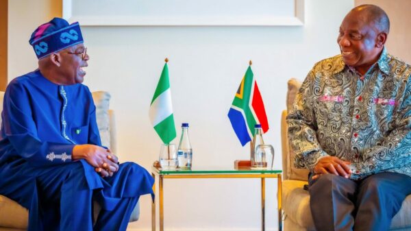 Tinubu And Ramaphosa Meet For Bilateral Talks