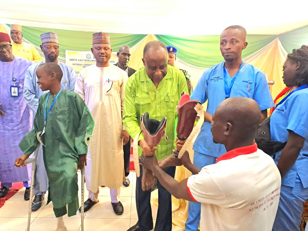 NEDC Gives Succour To PLWD With N94m Assistive Devices In Borno 