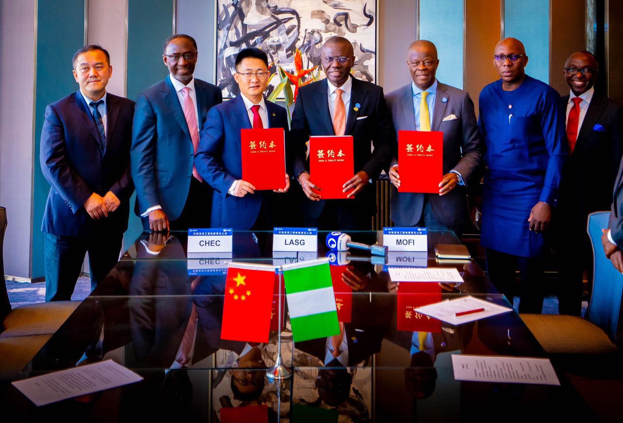 Lagos Signs MoU With Chinese Firm To Construct Green Line Rail