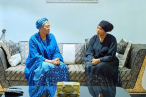PHOTOS: Remi Tinubu Visits Family Of Late COAS Lagbaja