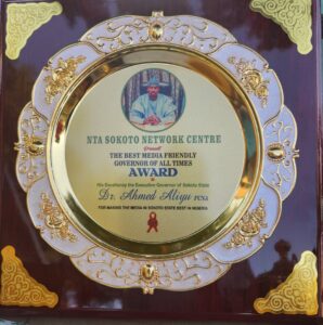 Gov Aliyu Bags NTA's Media Friendly Governor's Award