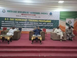Insurgency: NEDC Holds Workshop/Training For Journalists And CSOs In North East Region