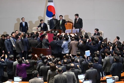 South Korean Lawmakers Impeach Acting President