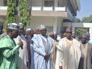 Lawan Donates Instructional Materials To Borno Government.