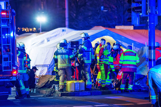 4 Killed As Car Rams Into Christmas Market In Germany