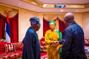 PHOTOS: Ghanaian President-elect Mahama Visits Tinubu In Abuja