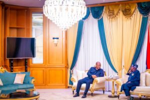 PHOTOS: Ghanaian President-elect Mahama Visits Tinubu In Abuja