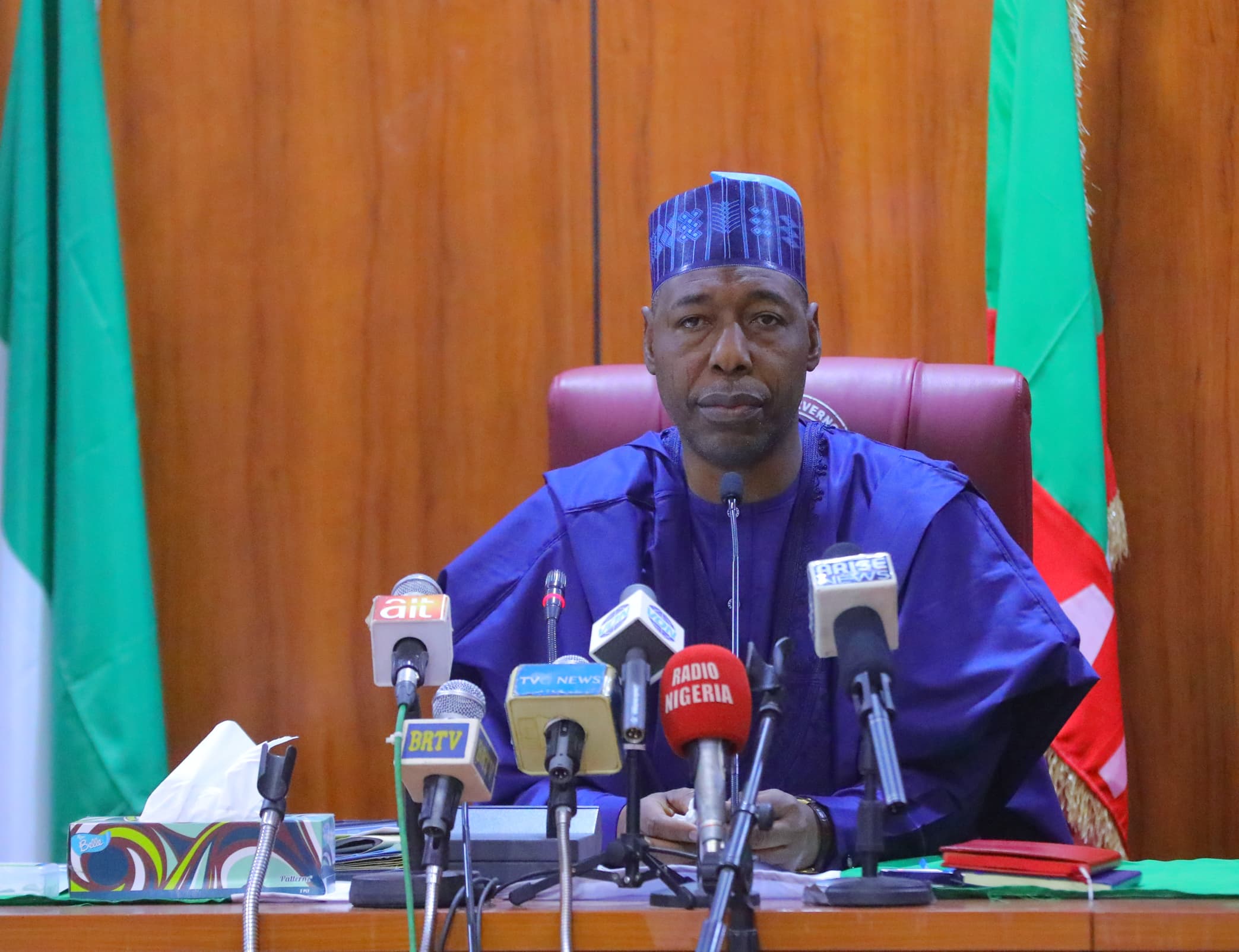 Zulum To Shut Down Borno's Largest IDP Camp
