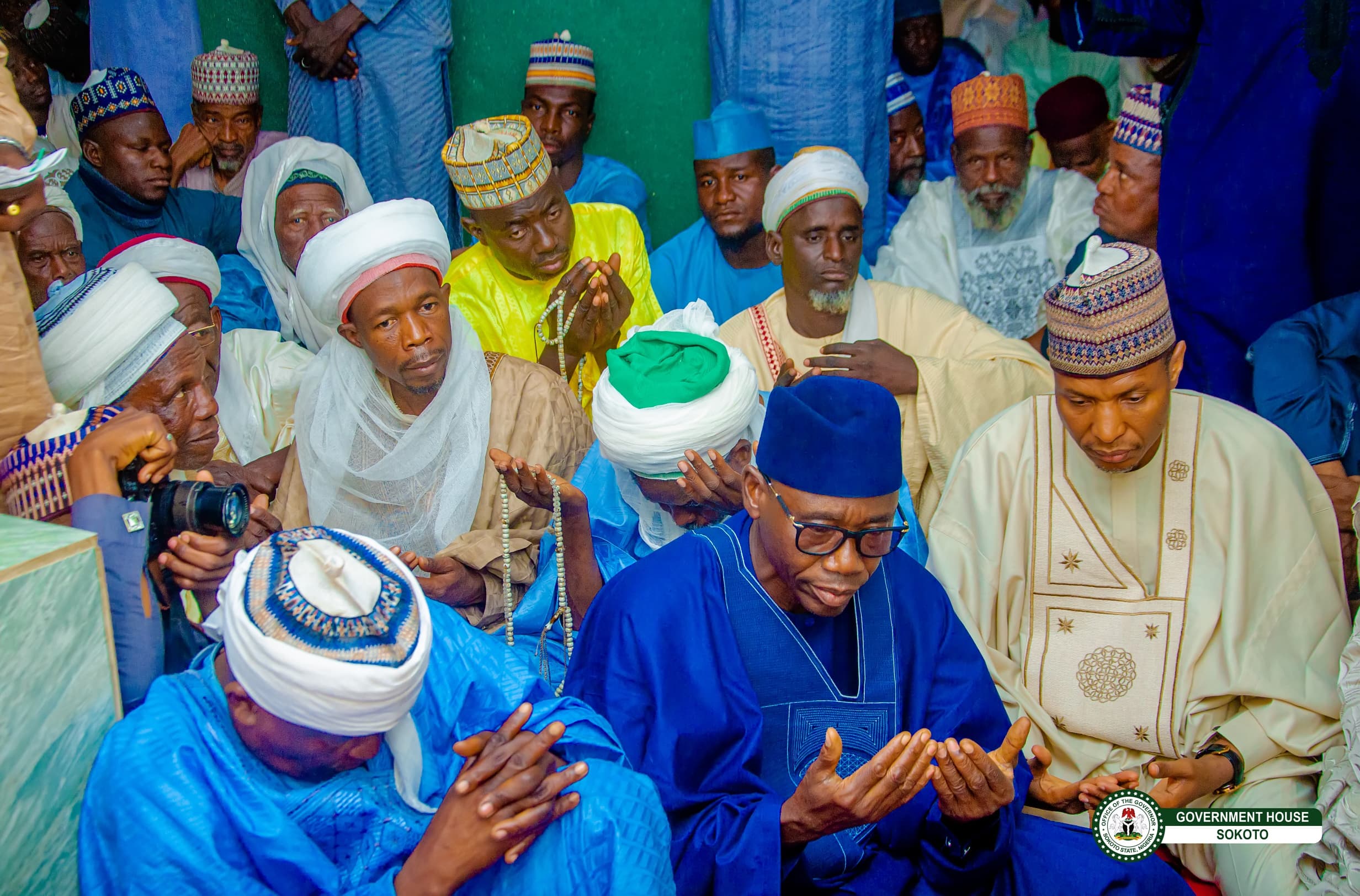 Third-Day Fidda'u Prayer Held For Sokoto SSG's Late Daughter And Grandchildren