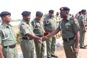 Brigadier General Ifeanyi Assumes Command As 12th Commander 32 Artillery Brigade