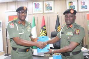 Brigadier General Ifeanyi Assumes Command As 12th Commander 32 Artillery Brigade