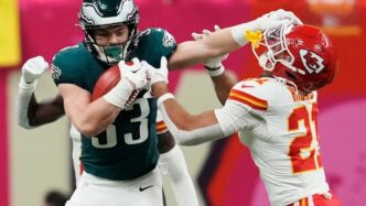 Philadelphia Eagles Defeat Kansas City Chiefs In Super Bowl