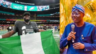 Sanwo-Olu Hails Nigerian-born Ojomo On Super Bowl Victory