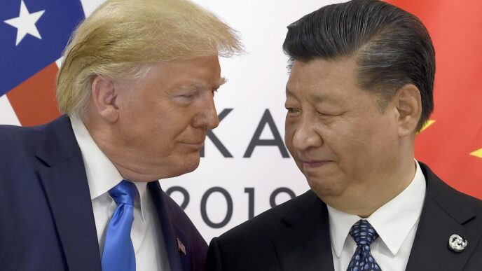 Trump Hints At Cutting China Tariffs To 80%
