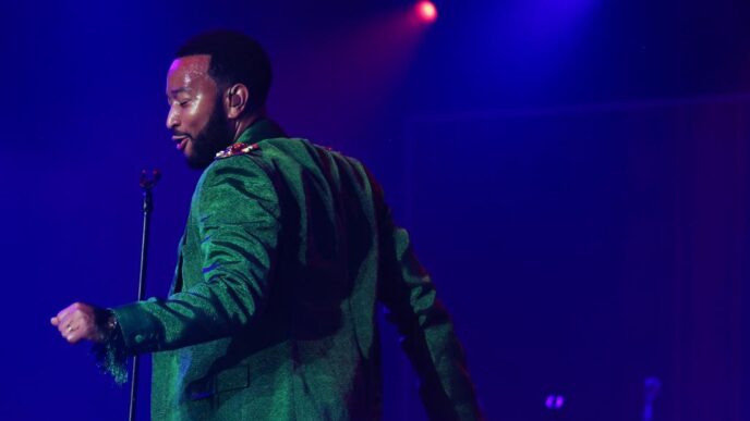 John Legend And Simi Deliver Thrilling Performance In Lagos At Global Citizen's Move Afrika