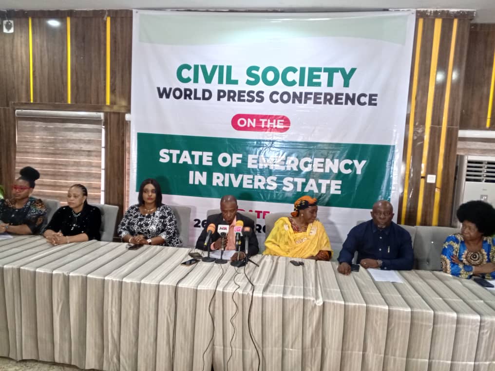 Revoke Illegal State Of Emergency In Rivers State Now - CSOs Tells President Tinubu