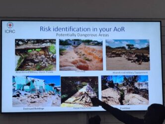 ICRC Conducts Weapon Contamination And Risk Awareness Training For Journalists In Borno