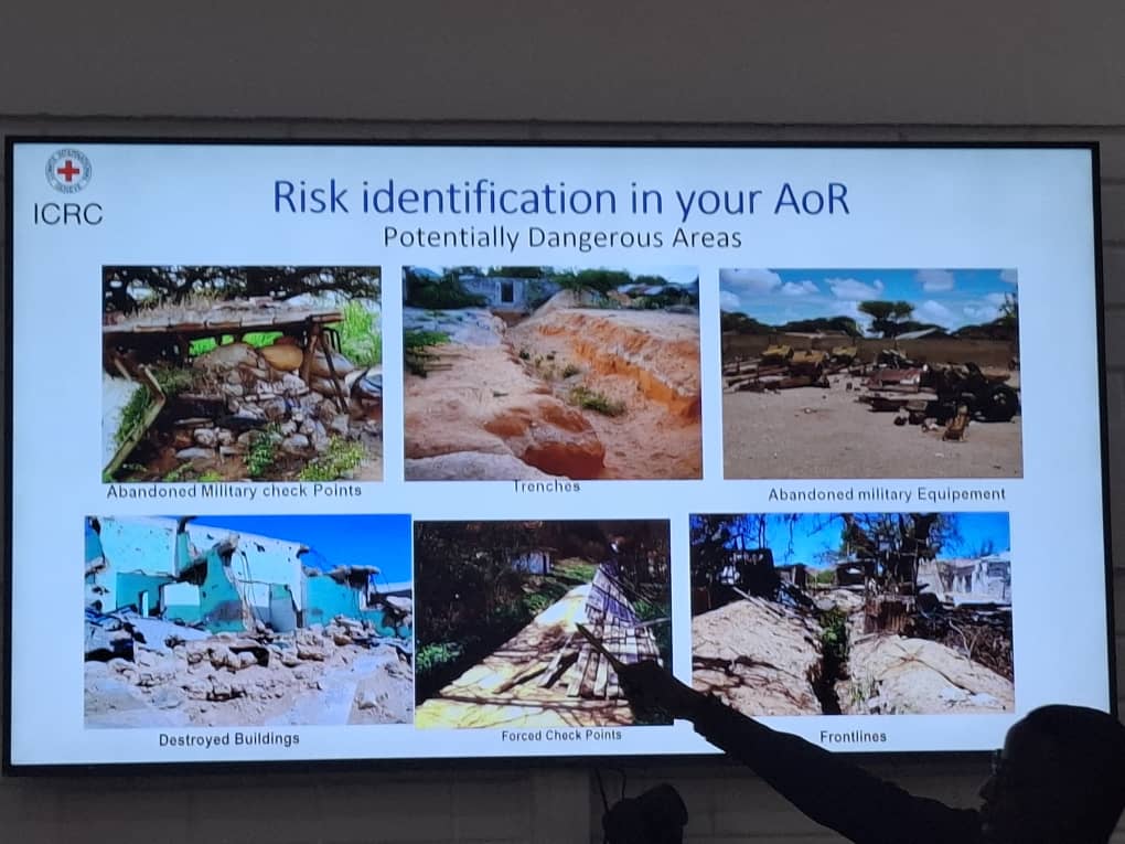ICRC Conducts Weapon Contamination And Risk Awareness Training For Journalists In Borno