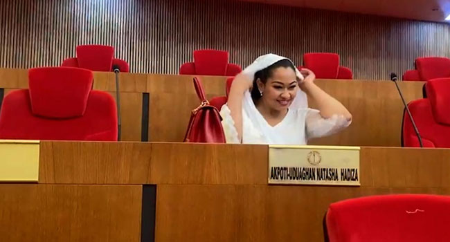 "I'll Return To Senate On Tuesday" - Natasha