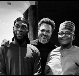 PHOTOS: Burna Boy Joins Dangote For Iftar