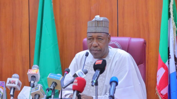 Zulum Pleads For Enhanced Federal Support As Boko Haram Intensifies Attacks In Borno