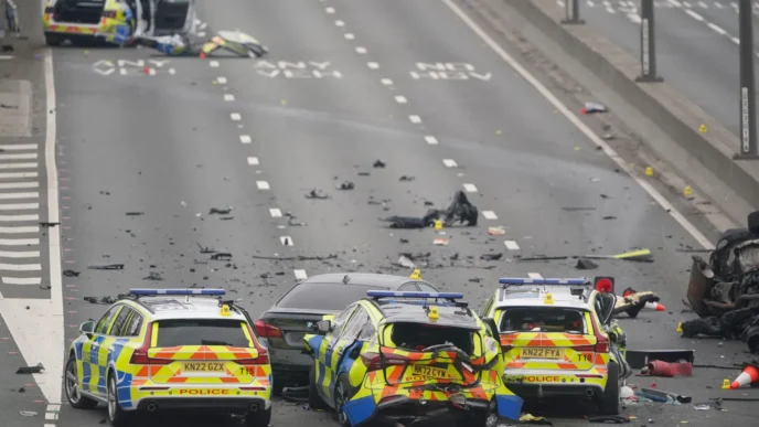 Tyneside Crash: 7 Police Officers Injured In High-Speed Pursuit
