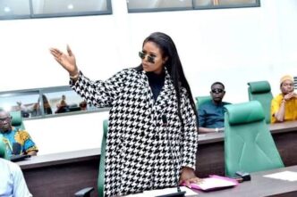 Laughter Erupts As 2Baba's Lover Natasha Introduces Herself As 'Née Idibia' At Plenary Session