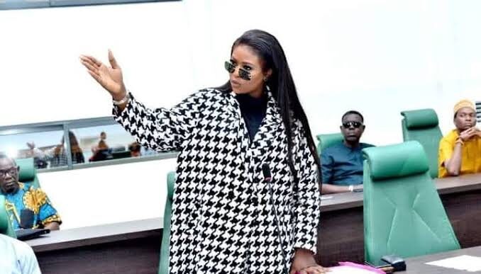 Laughter Erupts As 2Baba's Lover Natasha Introduces Herself As 'Née Idibia' At Plenary Session