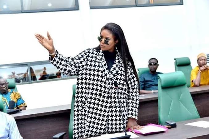 Laughter Erupts As 2Baba's Lover Natasha Introduces Herself As 'Née Idibia' At Plenary Session