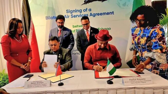 Nigeria Signs Direct Flight Agreement With Trinidad And Tobago