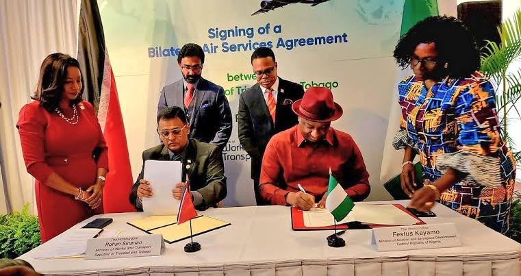 Nigeria Signs Direct Flight Agreement With Trinidad And Tobago
