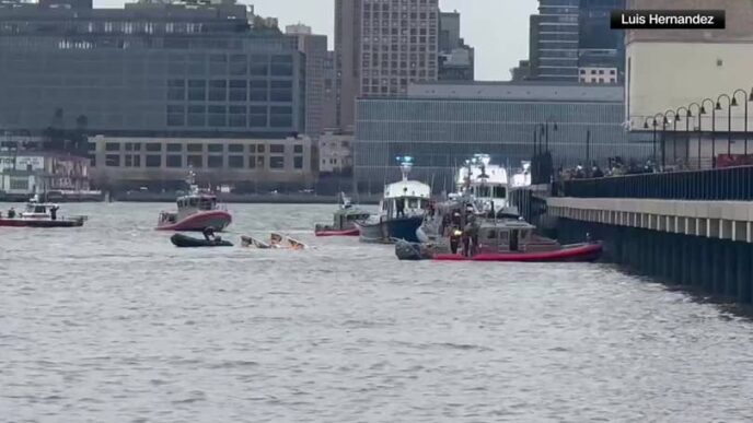 Six Dead In Hudson River Helicopter Crash
