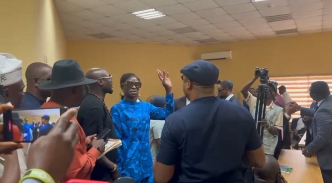2Baba Attends Edo Gov'ship Tribunal With Lawmaker Partner