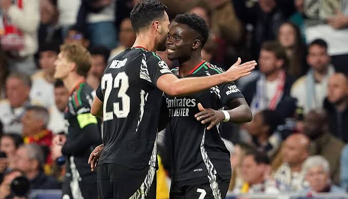 Arsenal Stun Real Madrid 2-1 - Qualify For UCL Semi-Finals