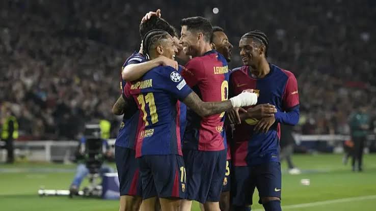 UCL: Barcelona Thrash Dortmund 4-0 As PSG Defeat Villa
